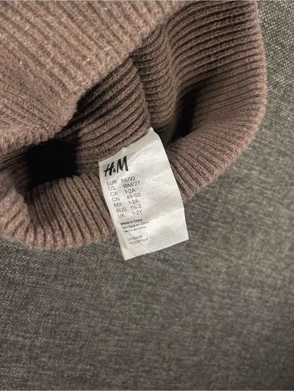 H&M soft ribbed
